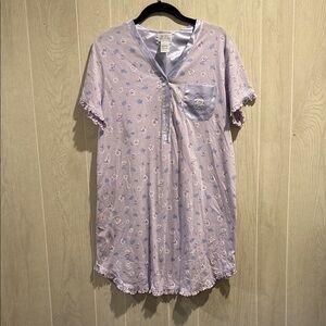 Vintage Secret Treasures Floral Embroidered Nightgown